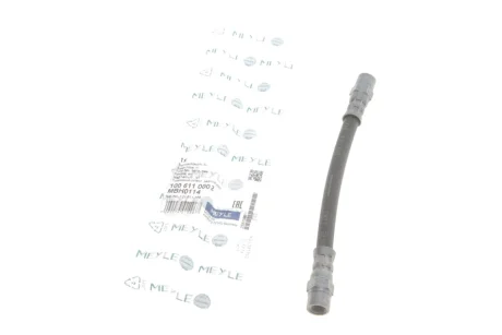 Шланг гальмівний (задній) Audi 80/VW Golf/Jetta/Passat/T4 74-03 (160mm) 100 611 0002 MEYLE 100-611-0002