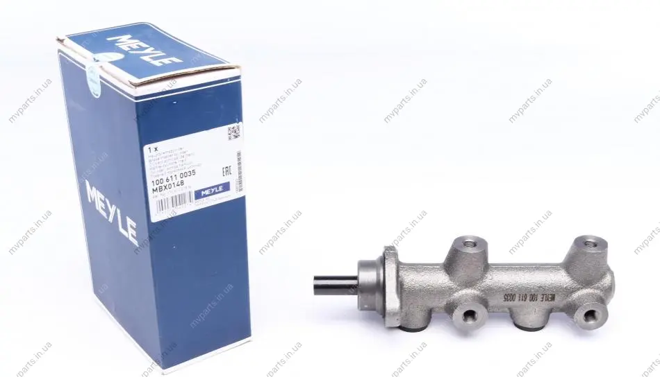 Циліндр гальмівний (головний) Audi 80/VW Golf I/Passat/Scirocco 1.3-1.6D 73-86 100 611 0035 MEYLE 100-611-0035 (фото 1)