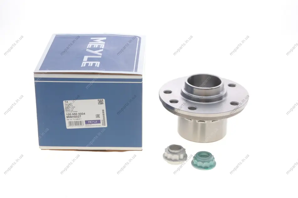 Підшипник маточини (передньої/задньої) VW T5 03- 100 650 0004 MEYLE 100-650-0004 (фото 1)