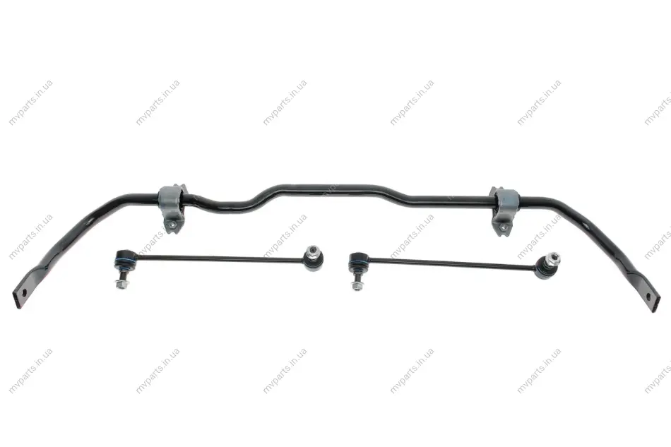 Стабілізатор (передній) Audi A3/Seat Leon/Skoda Octavia II/SuperB II/Yeti/VW Golf V-VI/Touran 03- 100 653 0007/HD MEYLE 100-653-0007-HD (фото 1)
