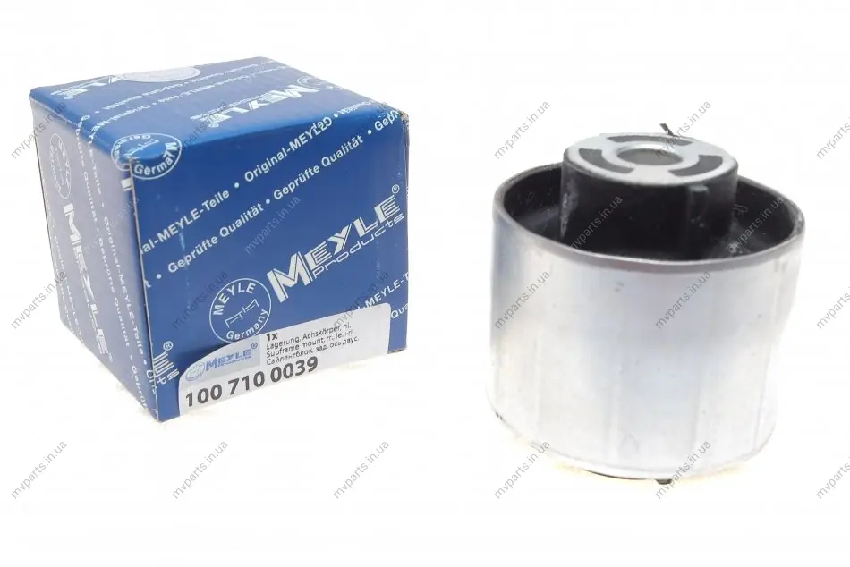 Сайлентблок балки (задньої) VW Jetta/Beetle 10- 100 710 0039 MEYLE 100-710-0039 (фото 1)