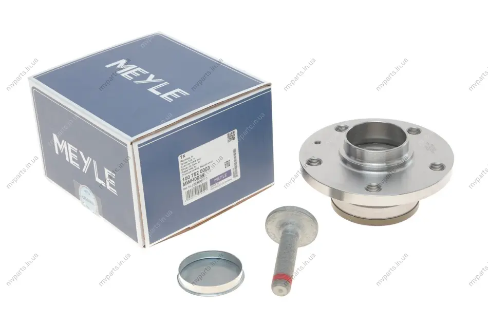Підшипник маточини (задньої) VW Caddy 03-/Golf V/Skoda Octavia 100 752 0003 MEYLE 100-752-0003 (фото 1)