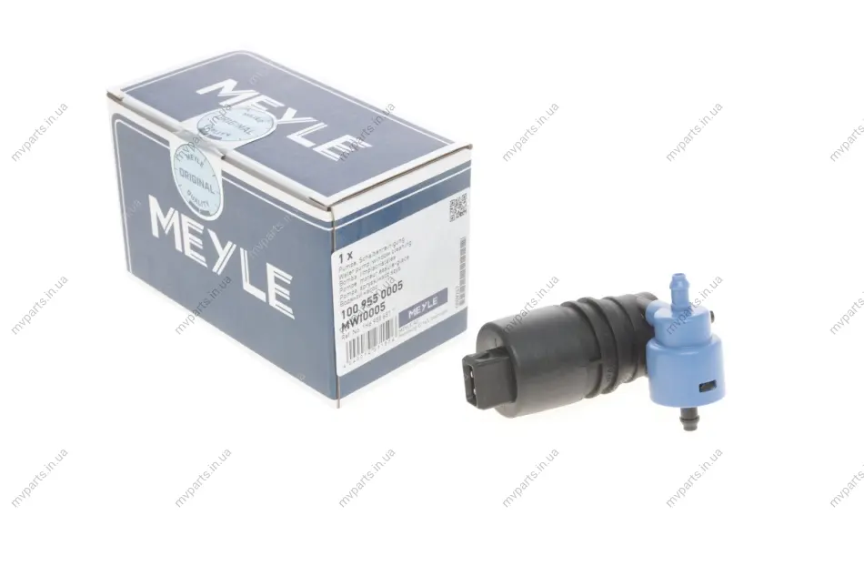 Насос омивача скла (дуальний) VW Caddy/T4 1.9 SDI/TDI 95-04 100 955 0005 MEYLE 100-955-0005 (фото 1)