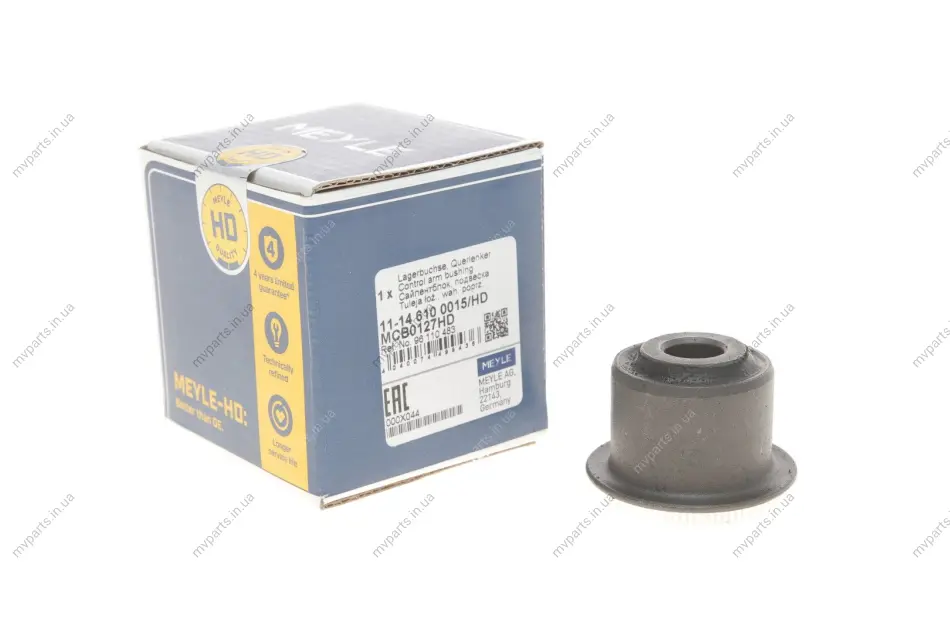 Сайлентблок важеля (переднього) Citroen Berlingo/Peugeot Partner 93-12 11-14 610 0015/HD MEYLE 11-14-610-0015-HD (фото 1)