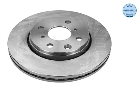 Диск гальмівний (передній) Citroen С1/Peugeot 107/Toyota Aygo 05- (247x20) 11-15 521 0037 MEYLE 11-15-521-0037