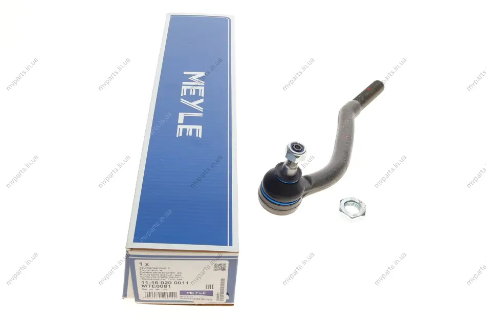 Наконечник тяги рульової (L) Citroen C5 01-08 11-16 020 0011 MEYLE 11-16-020-0011 (фото 1)