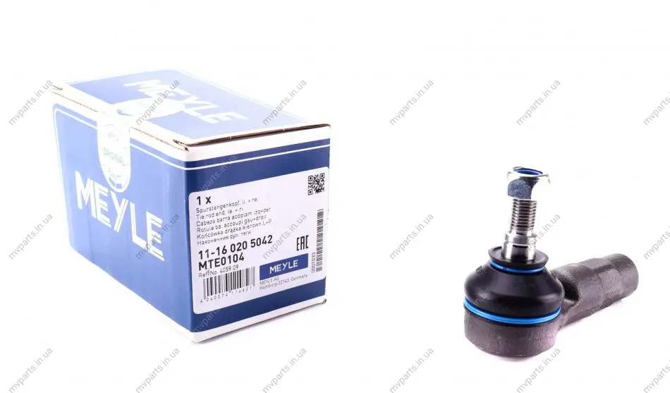 Наконечник тяги рульової Fiat Scudo 96-06 11-16 020 5042 MEYLE 11-16-020-5042 (фото 1)