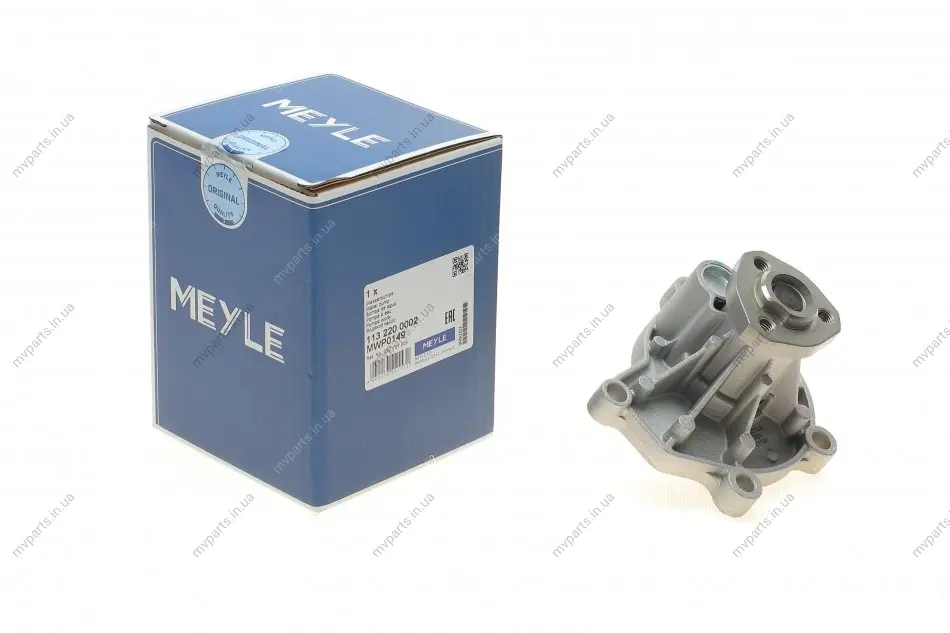 Помпа води Seat Cordoba/Ibiza/Toledo/Skoda Fabia/Rapid/Roomster/VW Polo 1.2/1.2 12V 02- 113 220 0002 MEYLE 113-220-0002 (фото 1)