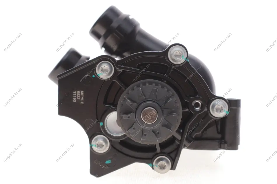 Помпа води Audi A3-A8/Skoda Octavia 1.8TSI/2.0RS/VW Golf V/VI 2.0TSI 06- (+термостат, датчик t) 113 220 0034 MEYLE 113-220-0034 (фото 1)