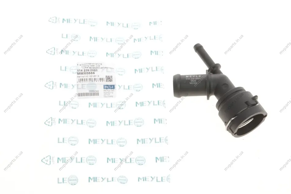 Фланець системи охолодження VW Golf IV 1.6/2.0i 97-06 114 239 0001 MEYLE 114-239-0001 (фото 1)