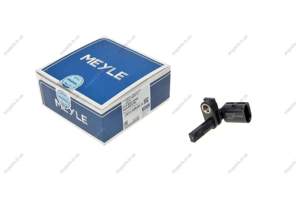 Датчик ABS (передній) Audi Q7/Porsche Cayenne/VW Touareg 3.0-4.8 07- 114 800 0045 MEYLE 114-800-0045 (фото 1)