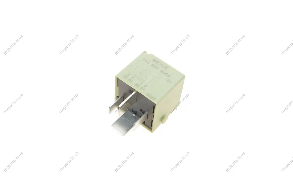 Реле обігрівача скла VW Caddy III/ Crafter 30-50/ T5 (12V) 114 830 0000 MEYLE 114-830-0000 (фото 1)