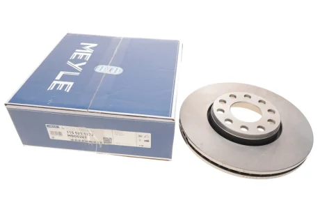 Диск гальмівний (передній) Audi 100/A4/A6/Skoda SuperB I/VW Passat (288x25) 1.6-3.0 90-13 115 521 1120 MEYLE 115-521-1120