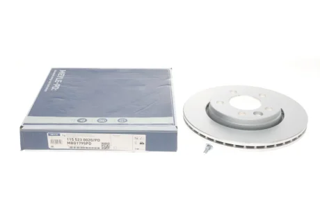 Диск гальмівний (задній) VW T5 03- (294x22) Platinum 115 523 0020/PD MEYLE 115-523-0020-PD