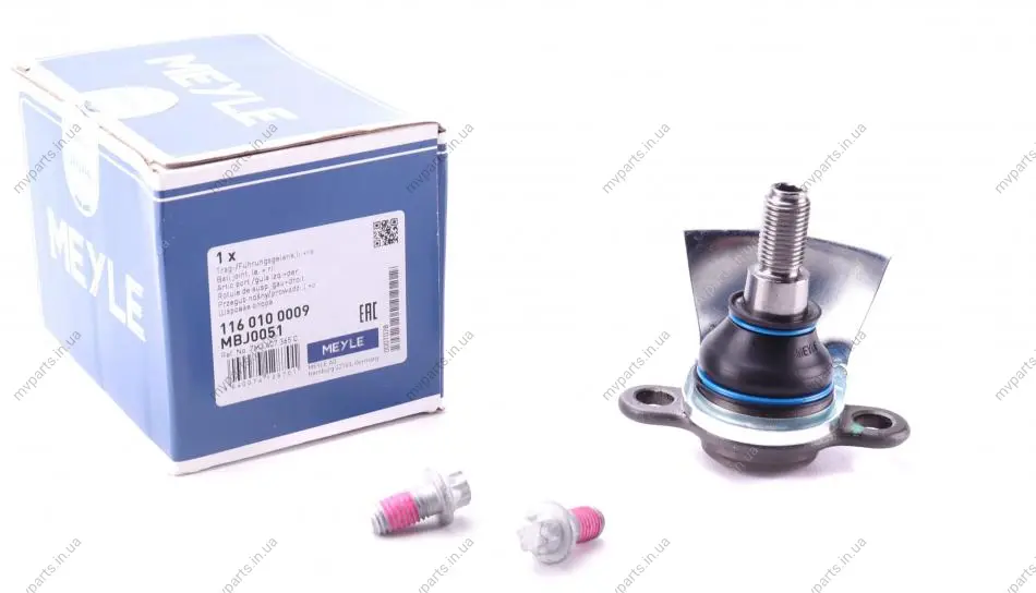Опора кульова (передня/знизу) VW Sharan -10 116 010 0009 MEYLE 116-010-0009 (фото 1)