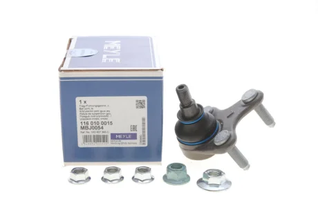 Опора кульова (передня/знизу/L) VW Caddy 03- 116 010 0015 MEYLE 116-010-0015