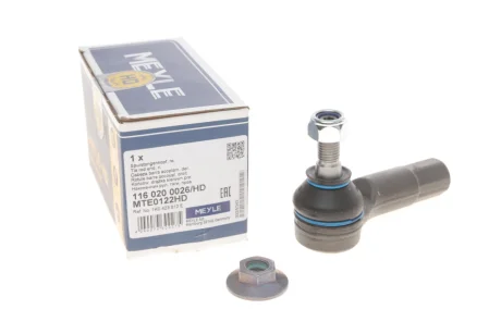 Наконечник тяги рульової (R) Skoda Octavia II 04-13/SuperB/Yeti 09-17/VW Caddy III/Passat/Touran 04- 116 020 0026/HD MEYLE 116-020-0026-HD