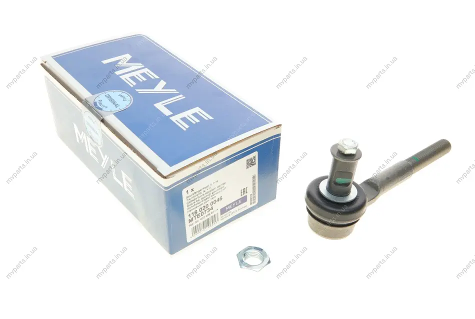 Наконечник тяги рульової Audi A4/A6/A8/ Skoda SuperB/ Seat Exeo 94-11 116 020 0046 MEYLE 116-020-0046 (фото 1)