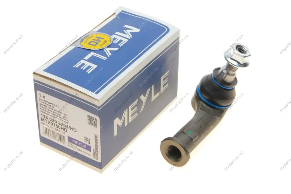 Наконечник тяги рульової (L) VW T4 90-03 (підсилений) 116 020 8204/HD MEYLE 116-020-8204-HD (фото 1)