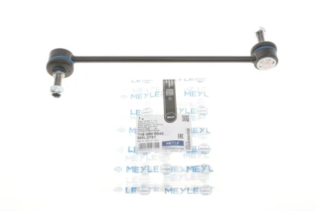 Тяга стабілізатора (переднього) Skoda Fabia 99-/Roomster 06-15/Rapid 12-/VW Polo 01- 116 060 0045 MEYLE 116-060-0045