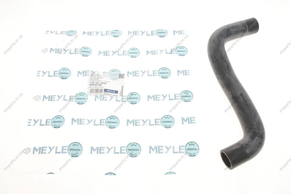 Патрубок радіатора VW T4 90-92 119 121 0042 MEYLE 119-121-0042 (фото 1)