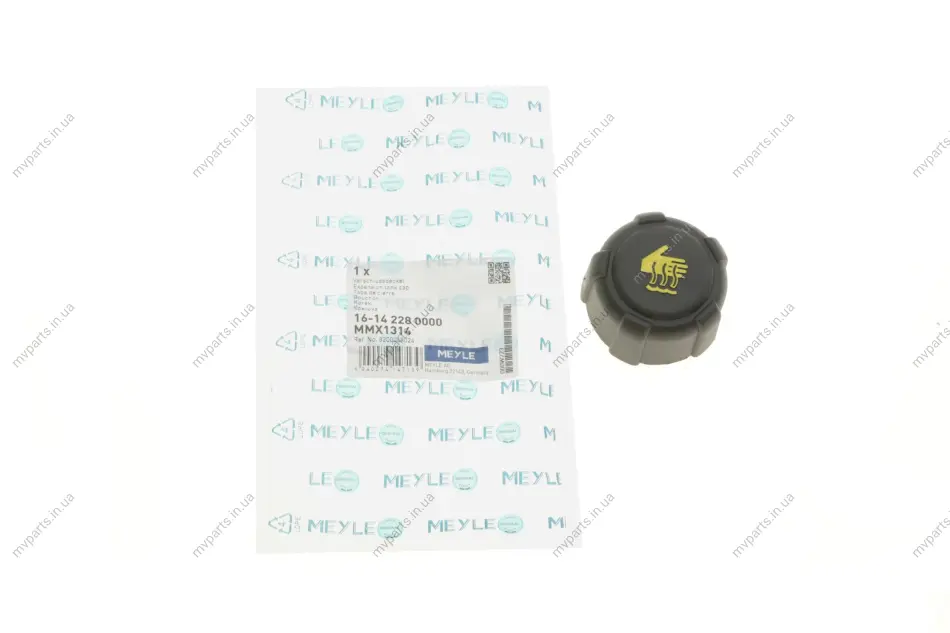Кришка бачка розширювального Renault Kangoo/Trafic 01- 16-14 228 0000 MEYLE 16-14-228-0000 (фото 1)
