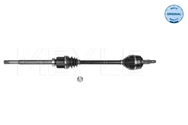 Піввісь (передня) Renault Master III 2.3dCi 14- (R) (31x39x1077) 16-14 498 0184 MEYLE 16-14-498-0184 (фото 1)