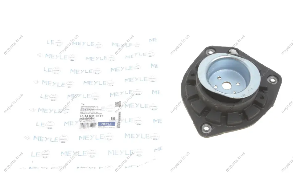 Подушка амортизатора (переднього) Renault Megane II/Scenic II 04- (без підшипника) 16-14 641 0011 MEYLE 16-14-641-0011 (фото 1)