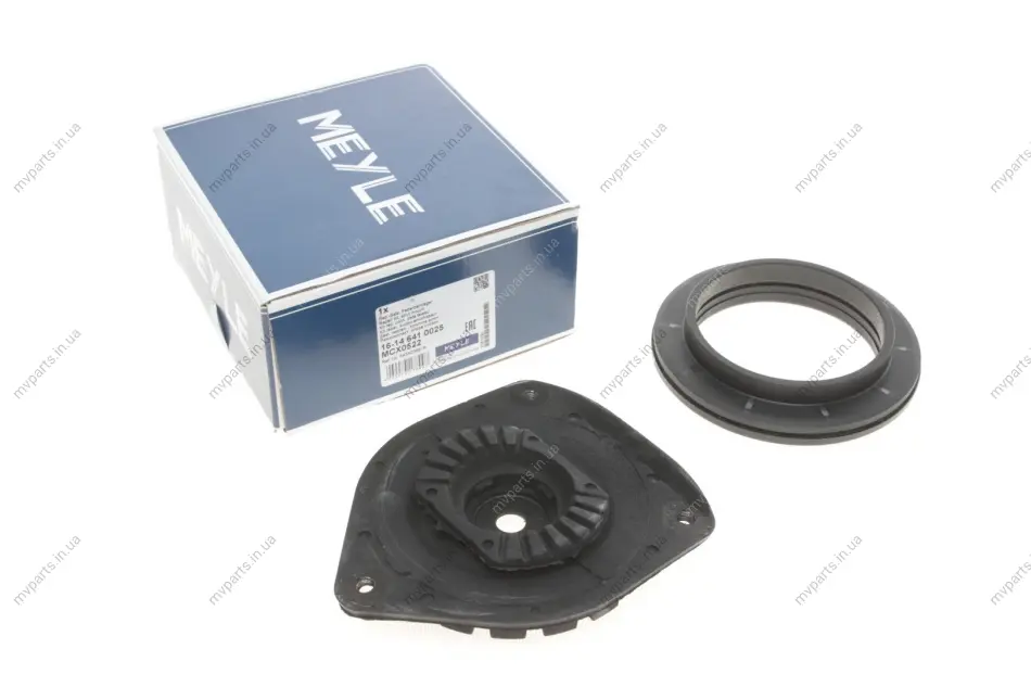 Подушка амортизатора (переднього) + підшипник Renault Fluence/Megane/Scenic 08- 16-14 641 0025 MEYLE 16-14-641-0025 (фото 1)
