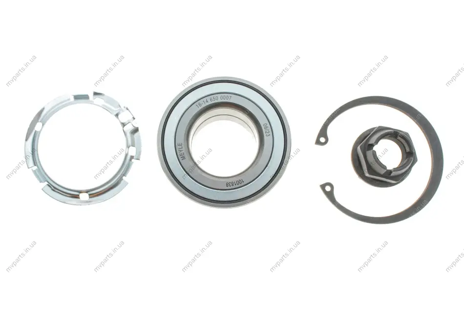 Підшипник маточини (передньої) Renault Logan 04- (+ABS) (37x72x37) 16-14 650 0007 MEYLE 16-14-650-0007 (фото 1)