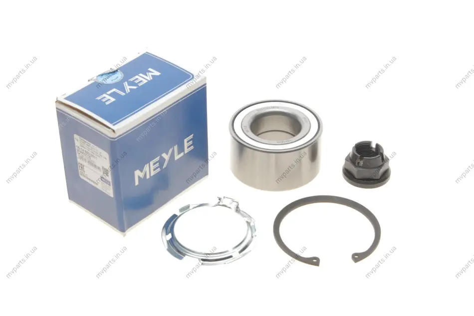 Підшипник маточини (передньої) Renault Kangoo 08- (37x72x37) (+ABS) 16-14 650 0011 MEYLE 16-14-650-0011 (фото 1)