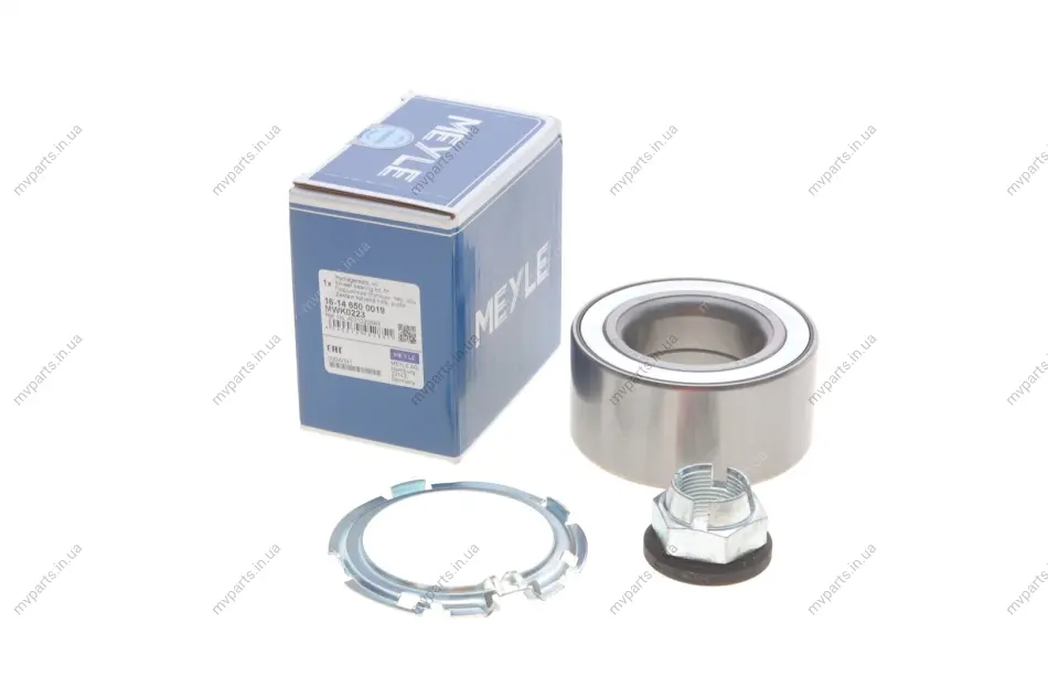 Підшипник маточини (передньої) Renault Kangoo/Laguna 01-/Clio 98- (45x83x39) (+ABS) 16-14 650 0019 MEYLE 16-14-650-0019 (фото 1)