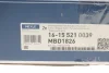 Диск гальмівний (передній) Renault Megane II/Clio II/III 1.2-1.5 dCI 02- (260x22) 16-15 521 0039 MEYLE 16-15-521-0039 (фото 8)