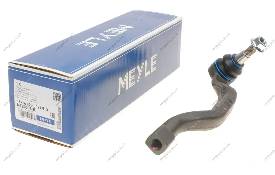 Наконечник тяги рульової (L) Renault Laguna III 1.5-3.5 07- (L=240mm) 16-16 020 0024/HD MEYLE 16-16-020-0024-HD (фото 1)