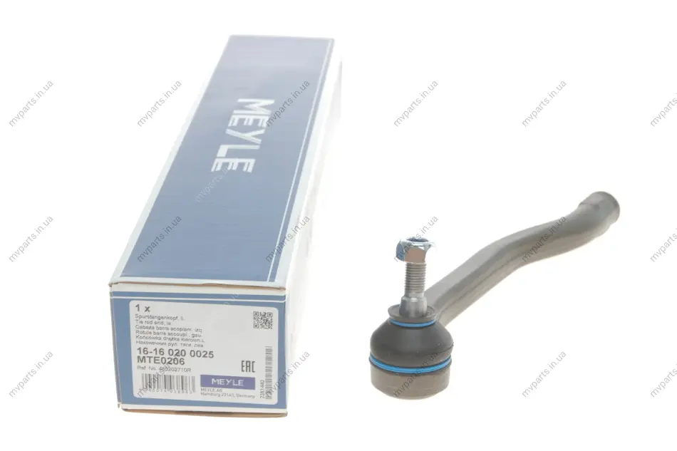 Наконечник тяги рульової (L) Renault Megane III 1.5dCi/1.6 16V 08- 16-16 020 0025 MEYLE 16-16-020-0025 (фото 1)