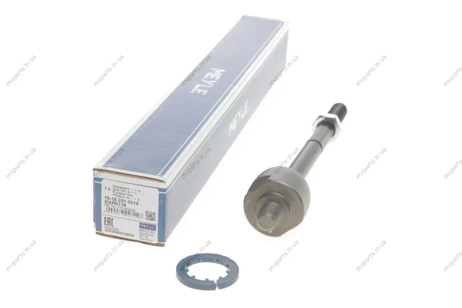 Тяга рульова Renault Kangoo/Megane III 08-/Scenic III 09-/Fluence 10-/MB Citan 12- (L=207mm) 16-16 031 0014 MEYLE 16-16-031-0014 (фото 1)