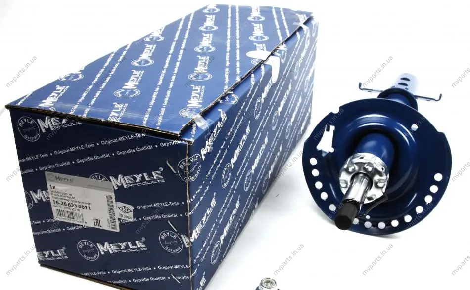 Амортизатор (передній) Renault Kangoo 08- (коротка база) (цапфа 28mm) 16-26 623 0011 MEYLE 16-26-623-0011 (фото 1)