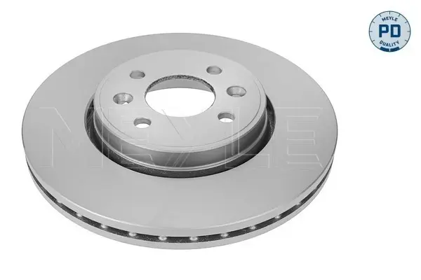 Диск гальмівний (передній) Renault Kangoo97-/Megane/Scenic/Clio 99-/Laguna 95- (280x24) 16-83 521 0004/PD MEYLE 16-83-521-0004-PD (фото 1)