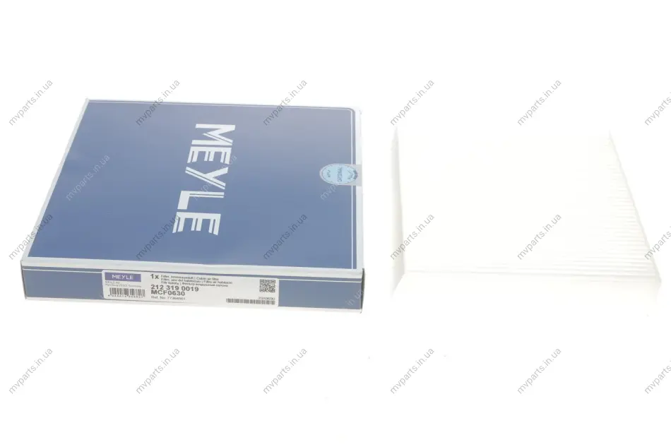 Фільтр салону Fiat Doblo 10-/ Citroen Nemo 08- 212 319 0019 MEYLE 212-319-0019 (фото 1)
