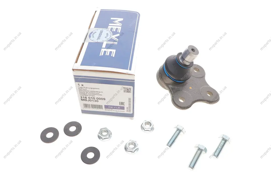 Опора кульова (передня/знизу) Fiat Doblo 10- 216 010 0009 MEYLE 216-010-0009 (фото 1)