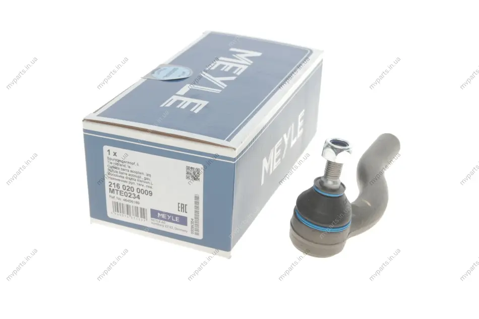Наконечник тяги рульової (L) Fiat Doblo 01- 216 020 0009 MEYLE 216-020-0009 (фото 1)