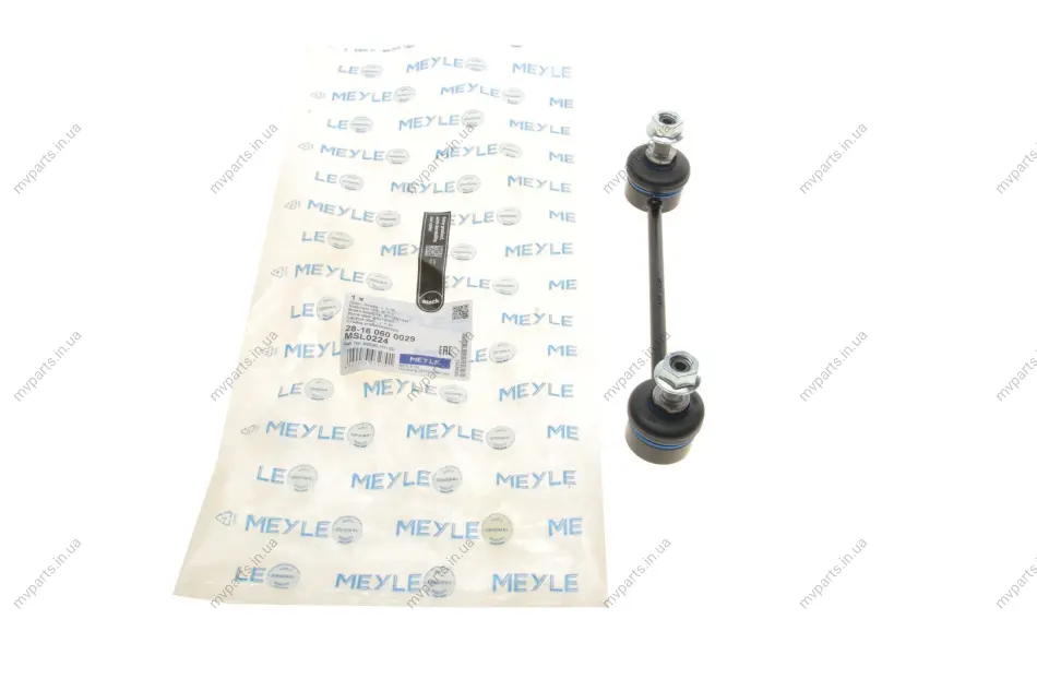 Тяга стабілізатора (заднього) Hyundai i30 07-/Kia Cee`d 06-12/Pro Cee`d 08-12 (L=170mm) 28-16 060 0029 MEYLE 28-16-060-0029 (фото 1)