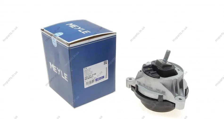 Подушка двигуна (R) BMW 1 (F20/F21)/2 (F22/F23/F87)/3 (F30//31/F80) 1.5-3.0 11- 300 221 2120 MEYLE 300-221-2120 (фото 1)