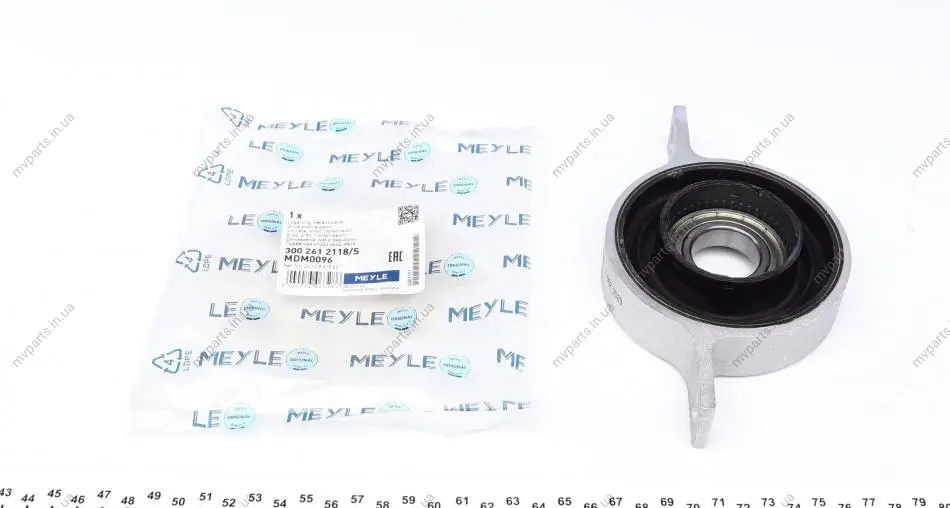 Підшипник підвісний BMW 3 (E90/E91) 05-12 (d=30mm) 300 261 2118/S MEYLE 300-261-2118-S (фото 1)