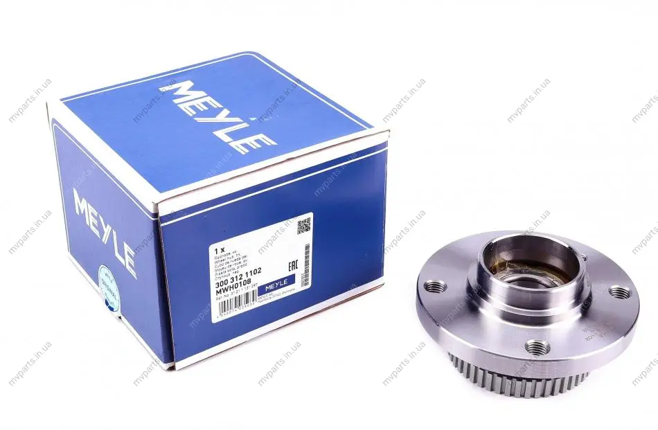 Підшипник маточини (передньої) BMW 3 (E30) 82-94 300 312 1102 MEYLE 300-312-1102 (фото 1)