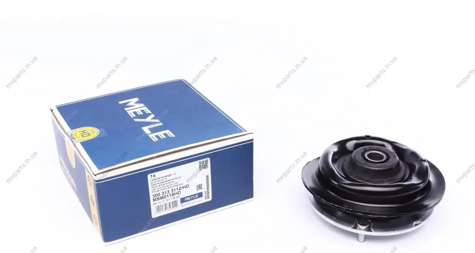 Подушка амортизатора (переднього) + підшипник BMW 7 (E32) 86-94 300 313 3112/HD MEYLE 300-313-3112-HD (фото 1)