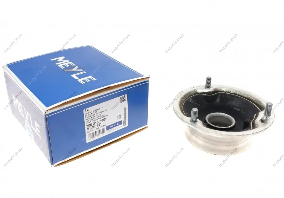 Подушка амортизатора (переднього) + підшипник BMW 5 (E60) 04- 300 313 3601 MEYLE 300-313-3601 (фото 1)