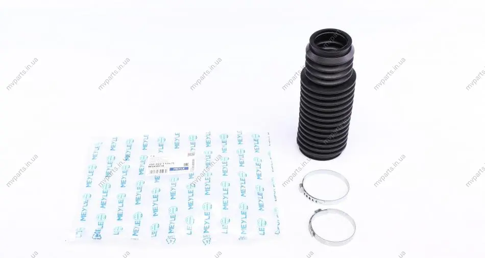 Пильник рейки рульової BMW 3 90-00/5 87-97/Z3 95-03 (37x185x51) (з хомутами) 300 322 1104/S MEYLE 300-322-1104-S (фото 1)
