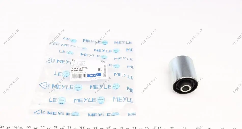Сайлентблок важеля (заднього) BMW 5 (E34) 88-97 (12x44x67) 300 333 2903 MEYLE 300-333-2903 (фото 1)