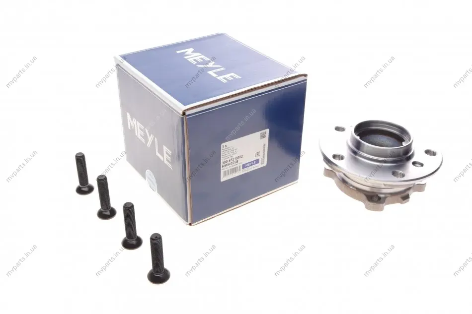 Підшипник маточини (передньої) BMW 1 (F20)/2 (F23)/3 (F34)/4 (F32/F83) 11- 300 652 0002 MEYLE 300-652-0002 (фото 1)